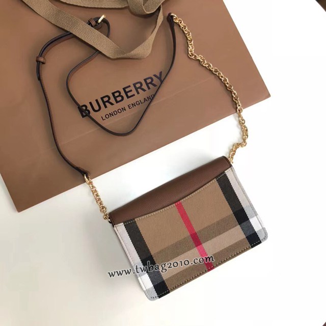 Burberry專門店新款兩用小肩包手包 巴寶莉鏈條單肩斜挎女包 yxb1410